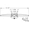Prime-Line Awning Operator, 25-1/2 in., Diecast/Steel, White Color, Roto Crank (Single Pack) TH 23010-1 - alternate 4